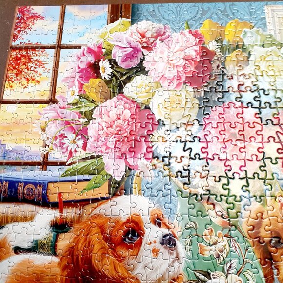 Buffalo Jigsaw Puzzle 750 Pieces The Writer's Dogs Complete - Picture 4 of 8
